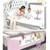 Furvclv Baby Bed Fence Safety Gate Adjustable Security Fencing Children Guardrail 1.5 / 1.8 / 2 /2.2 Univerisal
