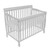 Fizzy Baby Full Size 4 In 1 Crib With 3 Positions , Grey