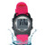 Smallest Vibrating Waterproof Reminder Watch (pink Band / Black Case)
