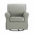 Baby Relax Kelcie Swivel Glider & Ottoman, Gray