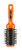 Infiniti Pro By Conair Ultimate Root Booster Mid-size Porcupine Round Hairbrush With Triangle Airflow Bristles In Orange, 1ct