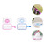 2pcs Portable Baby Wipes Boxes Baby Stroller Hanging Wipes Cases (assorted Color)