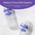 Lansinoh Baby Bottles For Breastfeeding Babies, 8 Ounces, 3 Count