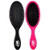 Wet Brush Original Detangler Hair Brush - Pink And Black (pack Of 2) - Exclusive Ultra-soft Intelliflex Bristles - Glide Through Tangles With Ease For All Hair Types - For Women, Men, Wet And Dry