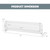 Gymax Folding Baby Bed Rail Kids Swing Down Safety Bed Guard W/ Safety Belt