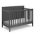 Storkcraft Alpine 5-in-1 Convertible Baby Crib Gray