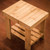 Int Children Bench Stool Bamboo Wood Color