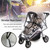 Willstar Universal Stroller Raincover Rain Cover For Pushchair Buggy Pram Baby Travel Weather Shield
