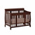Kingfisher Lane 4-in-1 Stages Baby Crib In Espresso