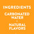 Aha Sparkling Water, Orange + Grapefruit Flavored Water, Zero Calories, Sodium Free, No Sweeteners, 12 Fl Oz, 8 Pack