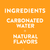 Aha Sparkling Water, Orange + Grapefruit Flavored Water, Zero Calories, Sodium Free, No Sweeteners, 12 Fl Oz, 8 Pack