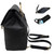 Ezgo Pu Leather Baby Diaper Bag Mummy Maternity Large Capacity Nappy Nursing Backpack