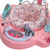 Cosco Jump, Spin & Play Activity Center, Pink Etched Arrows