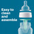 Philips Avent Anti-colic Baby Bottle With Airfree Vent Newborn Gift Set Exclusively At Walmart, Scd306/00