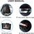 B-qtech  Baby Mirror For Car Seat, Shatterproof And Adjustable, Black
