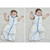 Fyeme Baby Sleeping Bag 18-36 Months Adjustable Wearable Blanket Sleeping Sack Swaddle Boy Girls M1