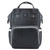 Land Waterproof Large Capacity Insulated Pockets Backpack Diaper Bag, Black