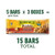 Nature Valley Peanut Butter Dark Chocolate Protein Chewy Bars Box, 7.1 Ounce (pack Of 3)