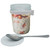 Julam Overnight Oats Containers With Lids Transparent Glass Overnight Oatmeal Cup With Spoon Oatmeal Container For Overnight Oats Jelly Jam & Honey Best Service