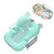 Baby Bathing Seat Anti\-slip Support Mat Breathable Cushion Pad Sky Blue
