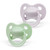 Medela Baby Pastel Pacifier For 6-18 Months, Perfect For Everyday Use, Bpa-free, Lightweight & Orthodontic, Baby Pacifiers, 2-pack, Jade Green/calm Grey