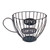 Pod Holder Storage Cup,coffee Capsule Espresso Kitchen Baskets Organizer - Black, 15.5x11.5x6.5cm