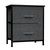Tkoofn 2 Chest Drawers Dresser, Wood Top Organizer Unit Fabric Drresser For Bedroom, Closets, Dorm Room, Living Room