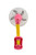 O2cool 4 Inch Portable Battery Powered Stroller Clip Fan, Flip Flop