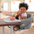 Chicco Quickseat Table Hook-on Chair With Snap-on Tray - Graphite (grey)