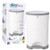 Dekor Classic Hands-free Diaper Pail | White | Easiest To Use | Just Step - Drop - Done | Doesn't Absorb Odors | 20 Second Bag Change | Most Economical Refill System