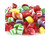 Christmas Rainbow Gems Miniature Fruit Hard Candy 5 Pounds