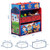 Paw Patrol 6 Bin Design & Store Toy Organizer By Delta Children, Greenguard Gold Certified