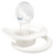 Littleforbig Bigshield Generation-3 Single Adult Sized Pacifier White