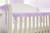 Everyday Kids 3-piece Padded Baby Crib Rail Cover Set - Purple