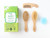 Txv Mart Eco-friendly Natural Wooden Baby Hairbrush And Comb Set For Newborns And Toddlers, Soft Goat Hair Bristles, Healthier Scalp, Reduce Cradle Cap, Toddler Comb, Scalp Grooming, Baby Registry