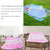 Kiboule Portable Foldable Crib With Netting Cotton Baby Sleep Travel Bed