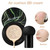 Miuline Mushroom Head Air Cushion Cc Cream Nature Foundation,moisturizing Concealer, Bright Makeup With Mushroom Makeup Sponge