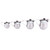 Huoge Stainless Steel Milk Cup Condensed Milk Cup Drum-shape Cup