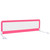 Babyjoy 71''foldable Baby Bed Rail Guard Toddlers Swing Down Safety Bedrail Pink