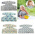 Hotya Newborn Long Sleeve Bib Coverall With Table Cloth Cover Baby Dining Chair Gown Waterproof Saliva Towel Burp Apron