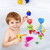 Fun Little Toys 11pcs Baby Bath Toy -waterfall Water Station With Sea Animals Squirter Toys, Stackable Cups And Fishing Net Enhance Your Baby’s Thinking Ability And Creativity Great Bathtub Toys