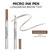 L'oreal Paris Brow Stylist Micro Ink Pen By Brow Stylist Up To 48hr Wear, Dark Blonde, 0.033 Fl Oz