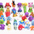 Seekfunning Pokemon Mini Pvc Actions Figures Toys 144 Pcs/set Kid's Gift Party Supplies Cake Toppers