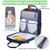 Pomelo Best Diaper Bag With Tons Of Compartments, Built-in Stroller Straps And Changing Pad, Color Dark Gray
