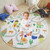 Wzcpcv Baby Playmat,foldable Play Mat,baby Floor Play Mat,non-slip Washable Baby Crawling Mat For Tummy Time,57''
