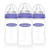 Lansinoh Breastfeeding Bottles For Baby, 8 Ounces, 3 Count