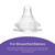 Lansinoh Breastfeeding Bottles For Baby, 8 Ounces, 3 Count