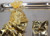 Metallic Gold Butter Mints (50 Pieces)