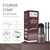 Eyebrow Stamp And Eyebrow Stencil, Eyebrow Stamp And Shaping Kit For Perfect Brow, Long-lasting, Waterproof, Dark Brown