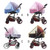 Folding Baby Stroller Insect Netting Removable Reusable Breathable Infant Car Cart Bed Bug Net Cover Canopy Kids Supplies White